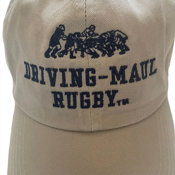 DRIVING-MAUL RUGBY WASHED CHINO キャップ ベージュ