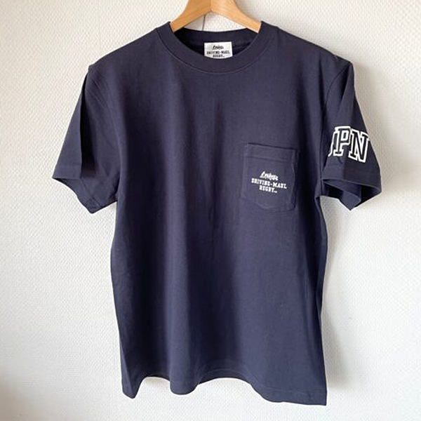 DRIVING-MAUL RUGBY POCKET Tシャツ ネイビー