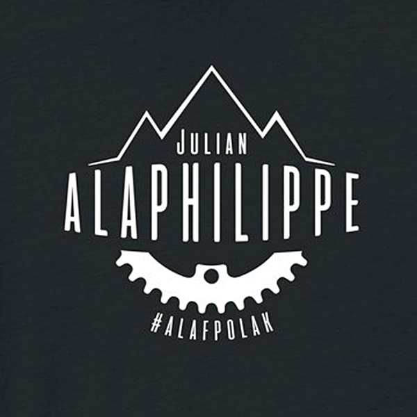 アラフィリップ ALAFPOLAK キッズTシャツ ブラック