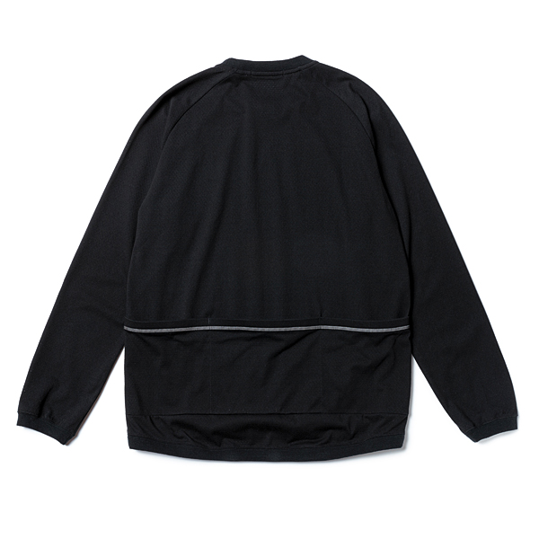 narifuri マルチテックスウェットTシャツ ブラック