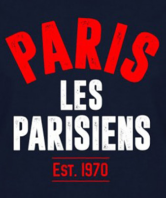 RE－TAKE Paris Established Tシャツ ネイビー
