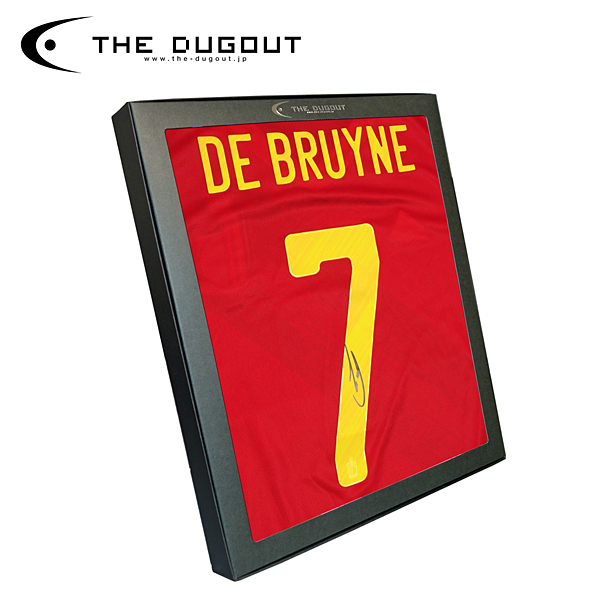 デ・ブライネ 直筆サイン入りベルギー代表20/21ホームユニフォーム TDDN20211