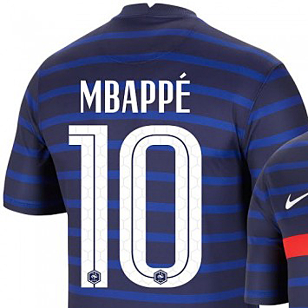 2020 フランス代表 ホーム用ユニフォーム MBAPPE#10