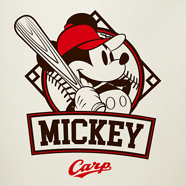 ミッキーマウス（EMBLEM） 広島東洋カープ トートバッグ: 野球｜【公式】J SPORTSオンラインショップ｜サイクル・野球・サッカー