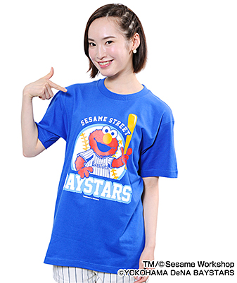 Sesame Street 横浜ｄｅｎａベイスターズ Tシャツ Elmo S Nocolor 野球 公式 J Sportsオンラインショップ サイクル 野球 サッカー ラグビーなど スポーツグッズ通販