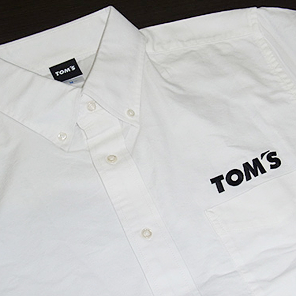 TOM’S 半袖オックスフォードシャツ