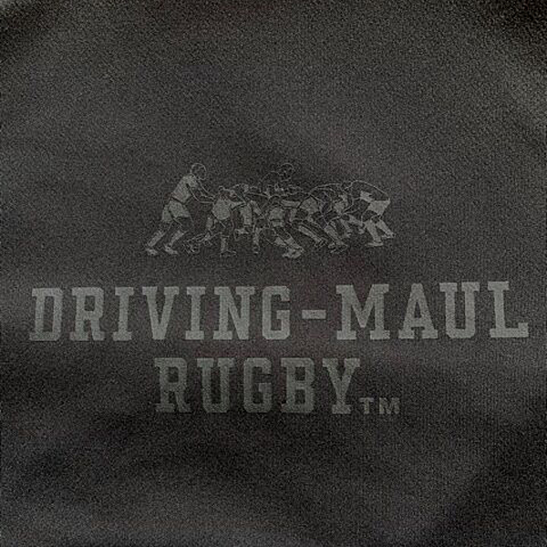 DRIVING-MAUL RUGBY DRY MESH Tシャツ ブラック
