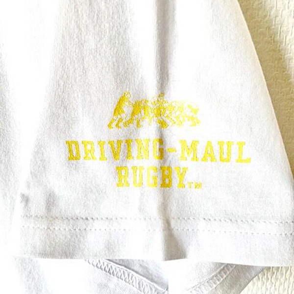 DRIVING-MAUL RUGBY BIG-Tシャツ ホワイト