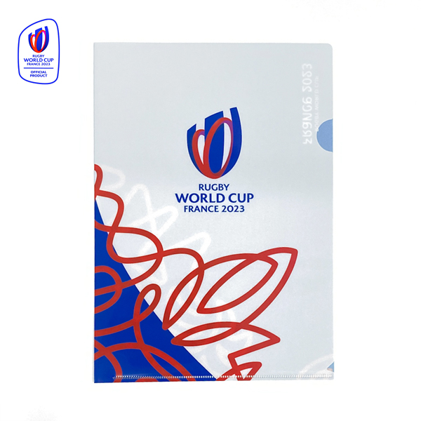 ラグビーワールドカップ2023 フランス オフィシャル A4クリアファイル 2枚セット