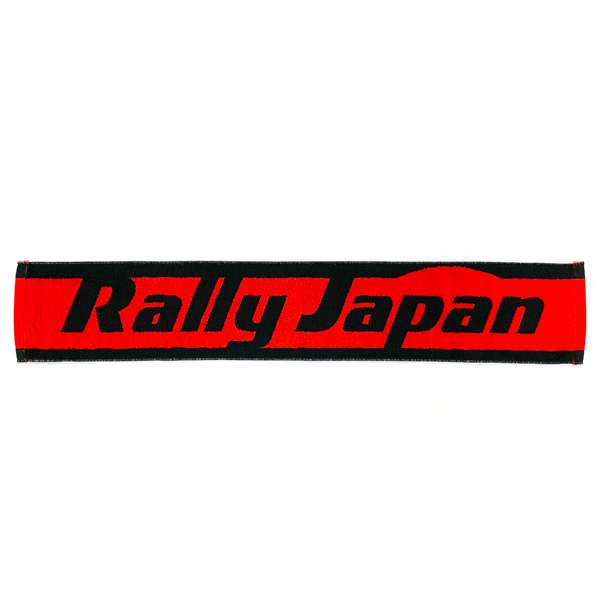 Rally Japan OFFICIAL PRODUCT ロゴタオル