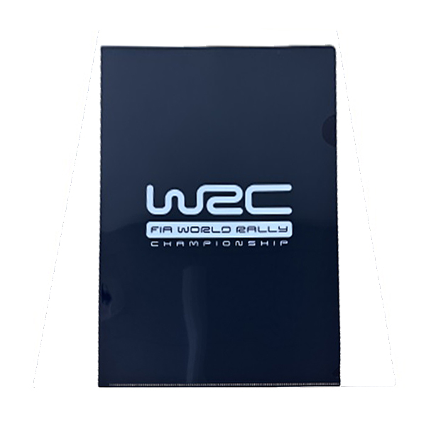 WRC クリアファイル 3枚セット ブラック