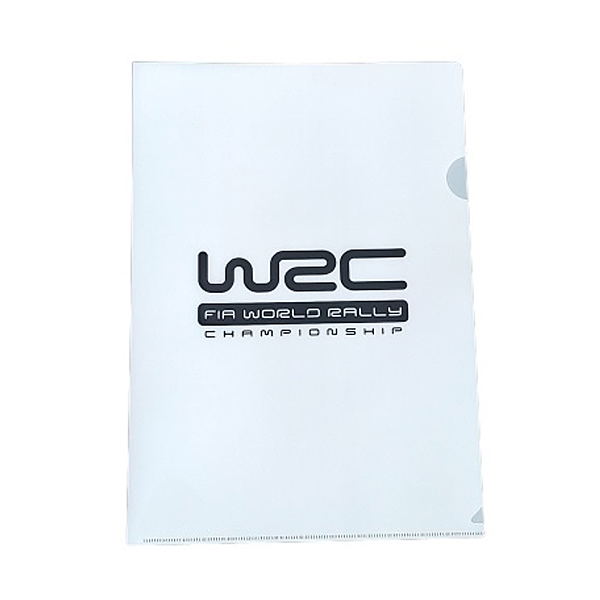 WRC クリアファイル 3枚セット ホワイト
