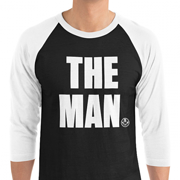 【アウトレット】WWE ベッキー・リンチ 【The Man】 ラグランTシャツ CT ブラック×ホワイト