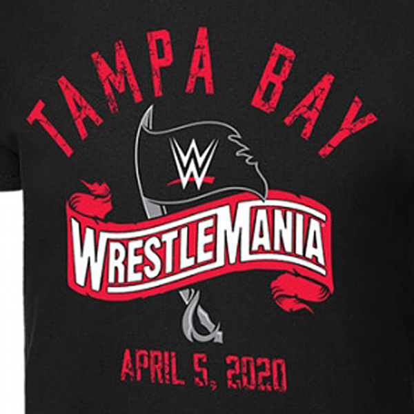 WWE レッスルマニア36 ロゴ Tシャツ