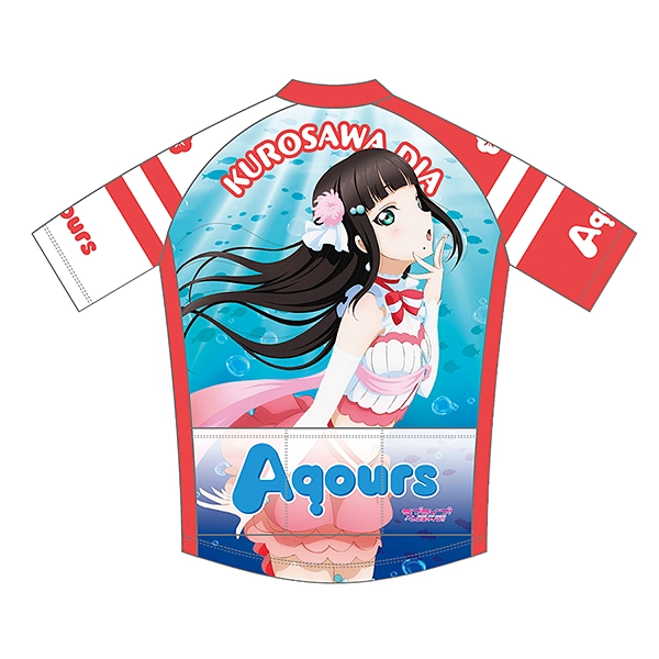 ラブライブ！サンシャイン!! サイクルジャージ 黒澤ダイヤ 恋になりたいAQUARIUM