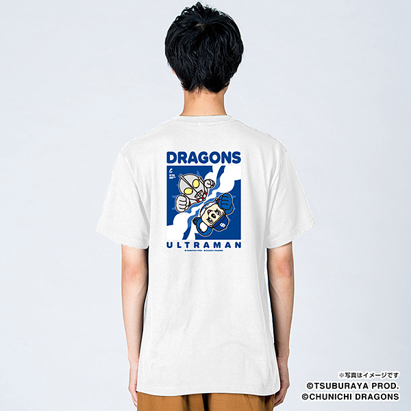 ウルトラマン2024（デフォルメ）/中日ドラゴンズ Tシャツ