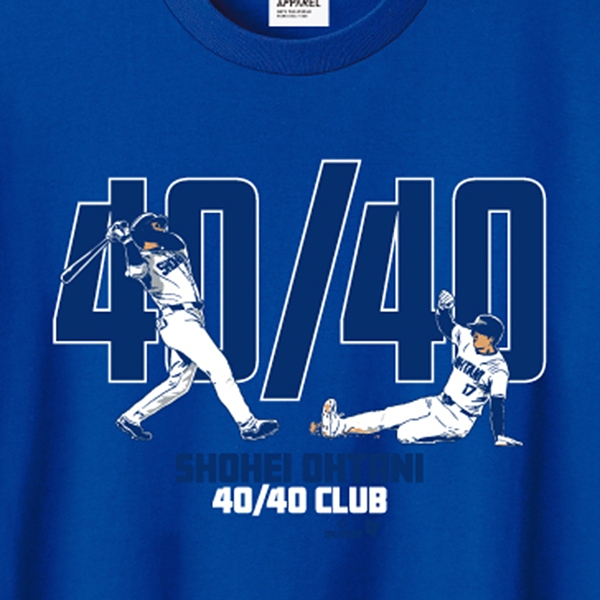 大谷翔平 SHOHEI OHTANI 「40-40」Tシャツ