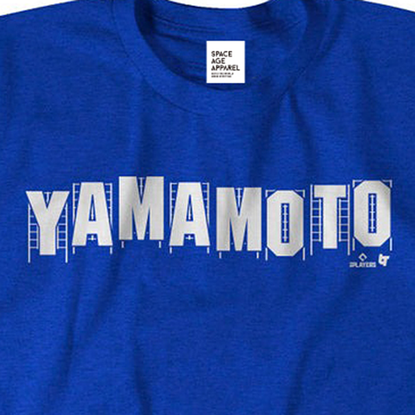 山本由伸 YOSHINOBU YAMAMOTO「HOLLYWOOD SIGN」 Tシャツ