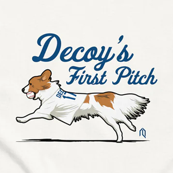 Decoy's First Pitch Tシャツ ホワイト