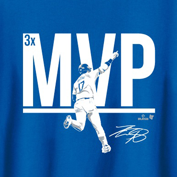 大谷翔平 SHOHEI OHTANI　「MVP2024」Tシャツ