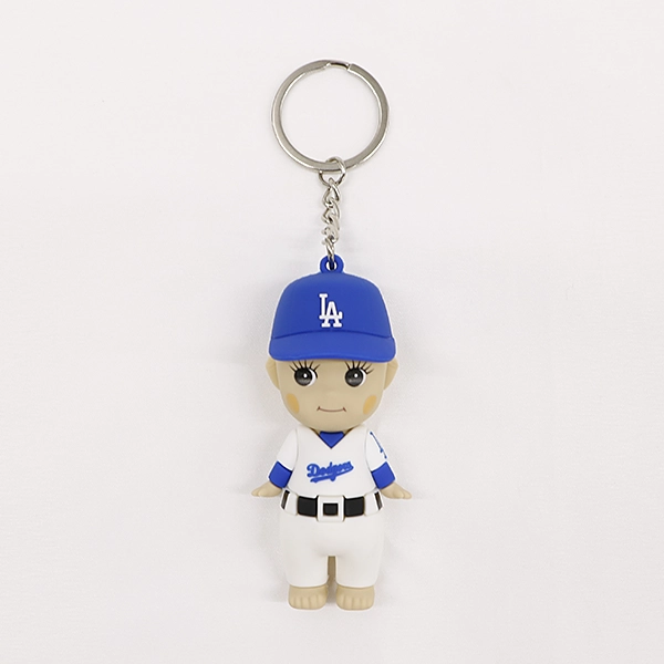 MLB ロサンゼルス・ドジャース キューピーキーホルダー