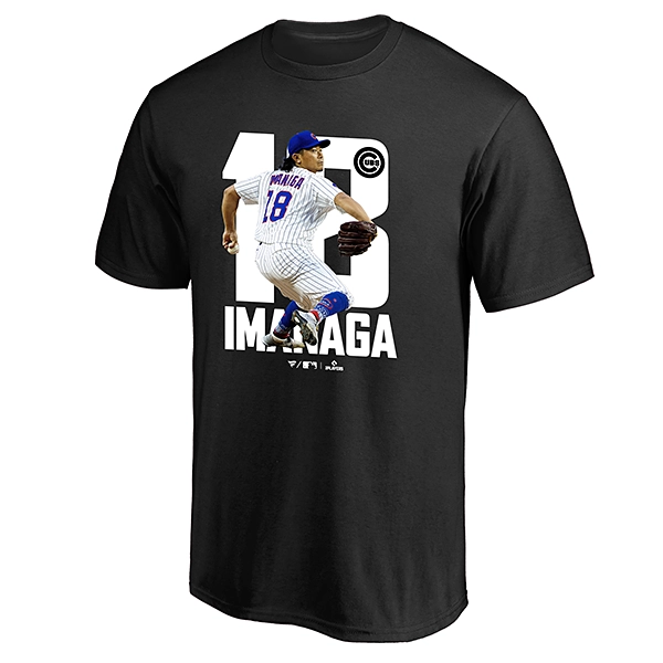 Fanatics シカゴ・カブス 今永昇太 グラフィック＆ナンバーTシャツ