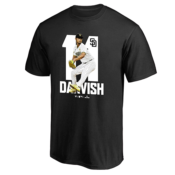 Fanatics サンディエゴ・パドレス ダルビッシュ有 グラフィック＆ナンバーTシャツ