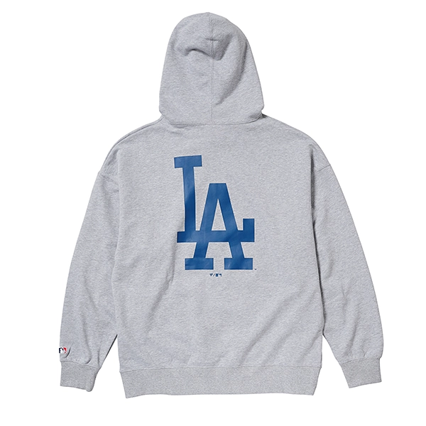 MLB ロサンゼルス・ドジャース STANDARD PRINT LOGO フーディー ブルー