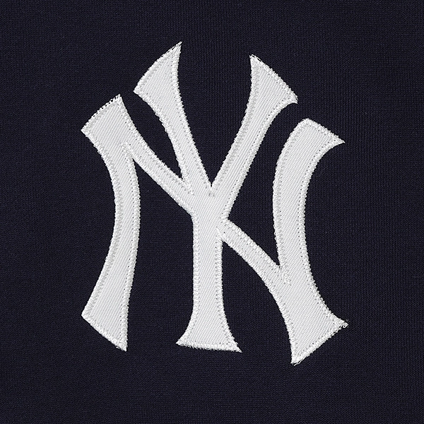 MLB ニューヨーク・ヤンキース STANDARD EMBLEM LOGO フーディー ネイビー