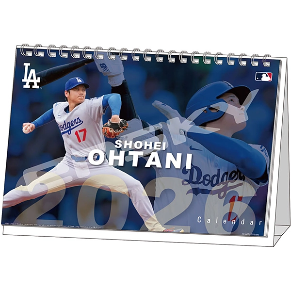 大谷翔平 2026年卓上カレンダー