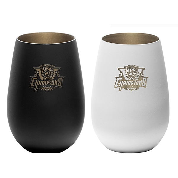 阪神タイガース 2025 JERA セ・リーグ優勝記念 タンブラー Black Gold & White Gold （セット）