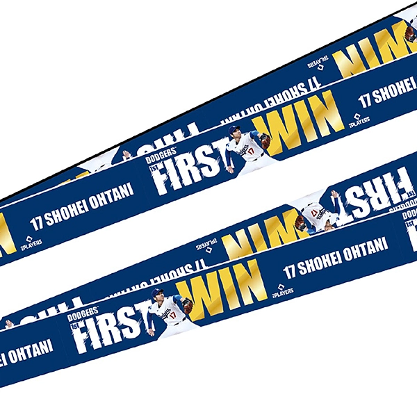 Wincraft 大谷翔平 ロサンゼルス・ドジャース 初勝利記念 ランヤード