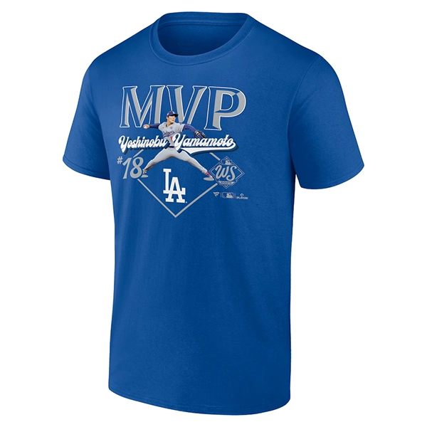 Fanatics 2025 ロサンゼルス・ドジャース 山本由伸 ワールドシリーズ  MVP Tシャツ