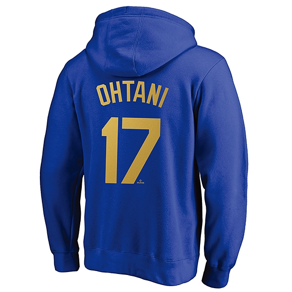 Fanatics ロサンゼルス・ドジャース 大谷翔平 2025年ナショナルリーグ MVP 受賞記念 ネーム＆ナンバー フーディー ブルー