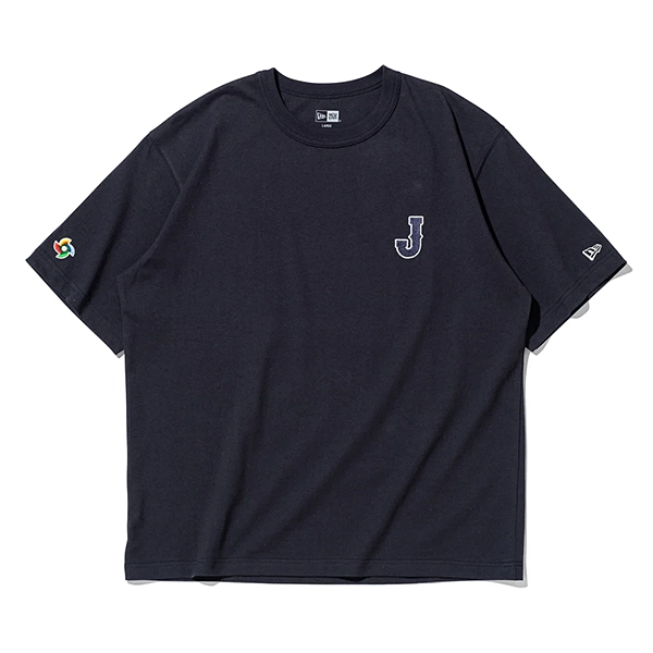 NEW ERA World Baseball Classic WBCロゴ 半袖 ウォッシュドコットン Tシャツ  (ネイビー)