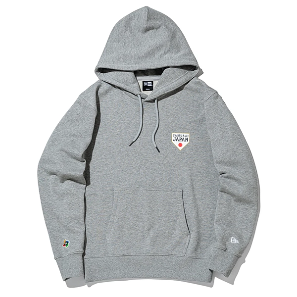 NEW ERA World Baseball Classic 3X CHAMPION 裏毛 スウェット プルオーバー フーディー (グレー)