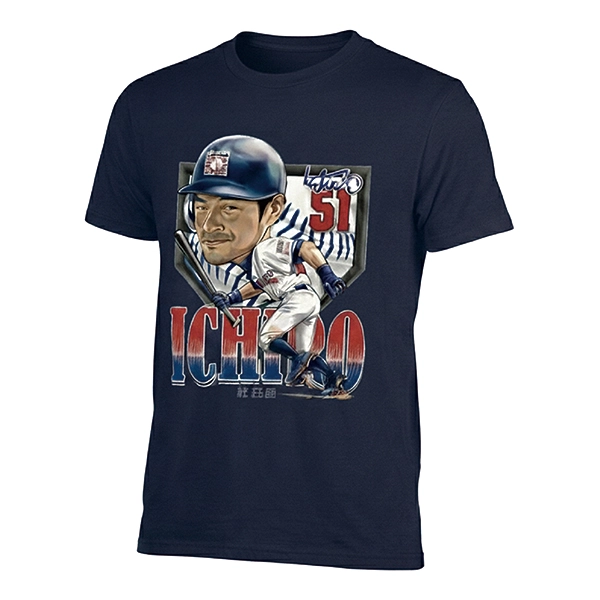 イチロー Hall of Fame グラフィックTシャツ