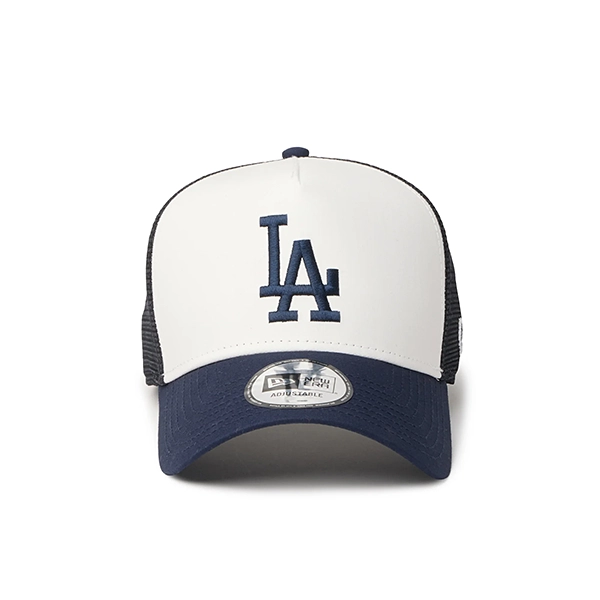 NEW ERA 9FORTY ロサンゼルス・ドジャース タイプライター オフホワイト/ネイビー