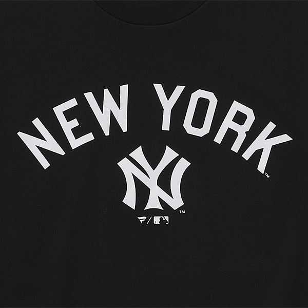 MLB ニューヨーク・ヤンキース COOPERSTOWN DOUBLE LOGO Tシャツ ブラック