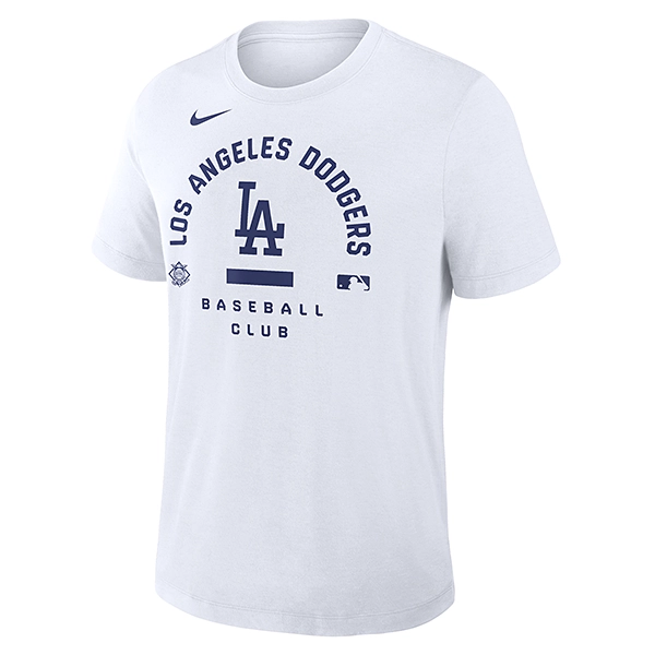 MLB ロサンゼルス・ドジャース NIKE オーセンティック アーリーワークTシャツ ホワイト
