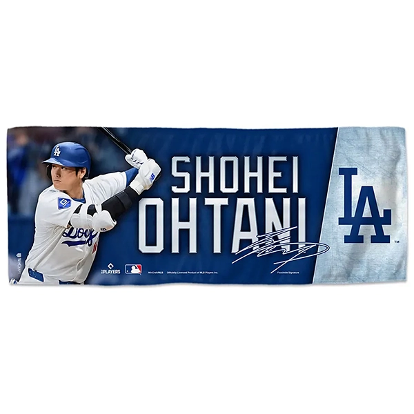 ロサンゼルス・ドジャース 大谷翔平 クーリングタオル