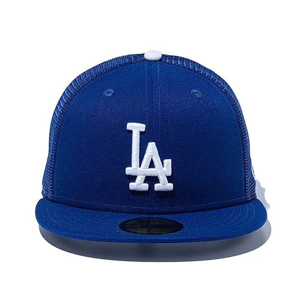 NEW ERA 59FIFTY トラッカー ロサンゼルス・ドジャース ダークロイヤル × ホワイト