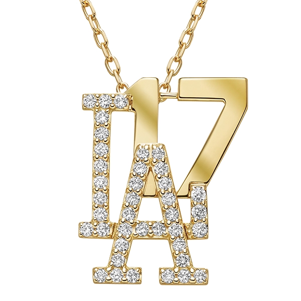 【大谷翔平選手 2025シーズン 二刀流復活記念】SHOHEI OHTANI OFFICIAL「K18 DIAMOND PENDANTS」（2025）