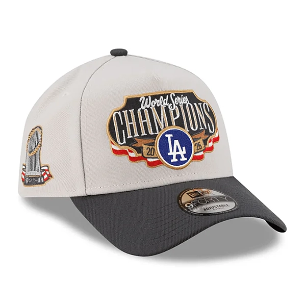 NEW ERA ロサンゼルス・ドジャース 2025 ワールドシリーズ優勝 ロッカールームキャップ