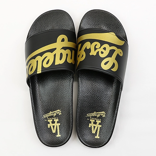MLB ロサンゼルス・ドジャース サンダル BLACK×GOLD