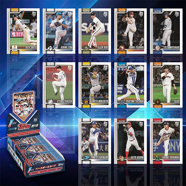 2026 TOPPS NPB ベースボールカード BOX