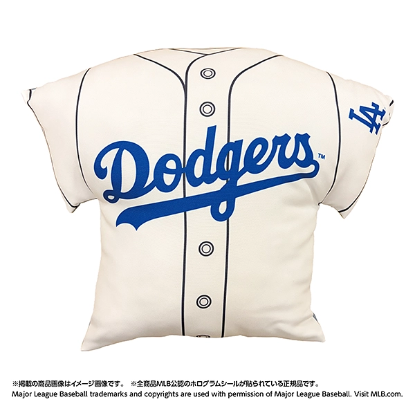 MLB 2026 ロサンゼルス・ドジャース ユニフォーム型クッション（ホーム/ビジター）