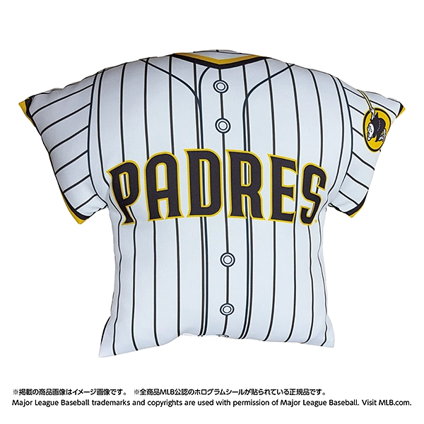 MLB 2026 サンディエゴ・パドレス ユニフォーム型クッション（ホーム/ビジター）