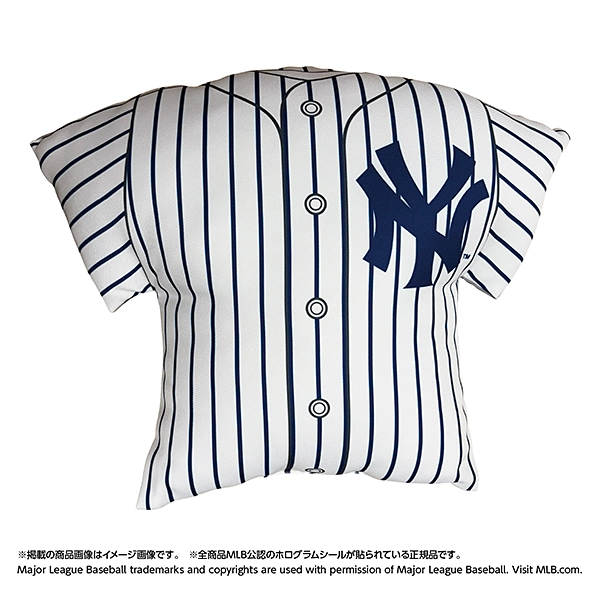 MLB 2026 ニューヨーク・ヤンキース ユニフォーム型クッション（ホーム/ビジター）