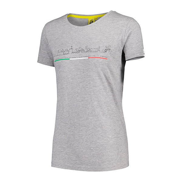 ツール・ド・フランス 2024 オフィシャル GRAND DEPART FLORENCE ITALY レディースＴシャツ